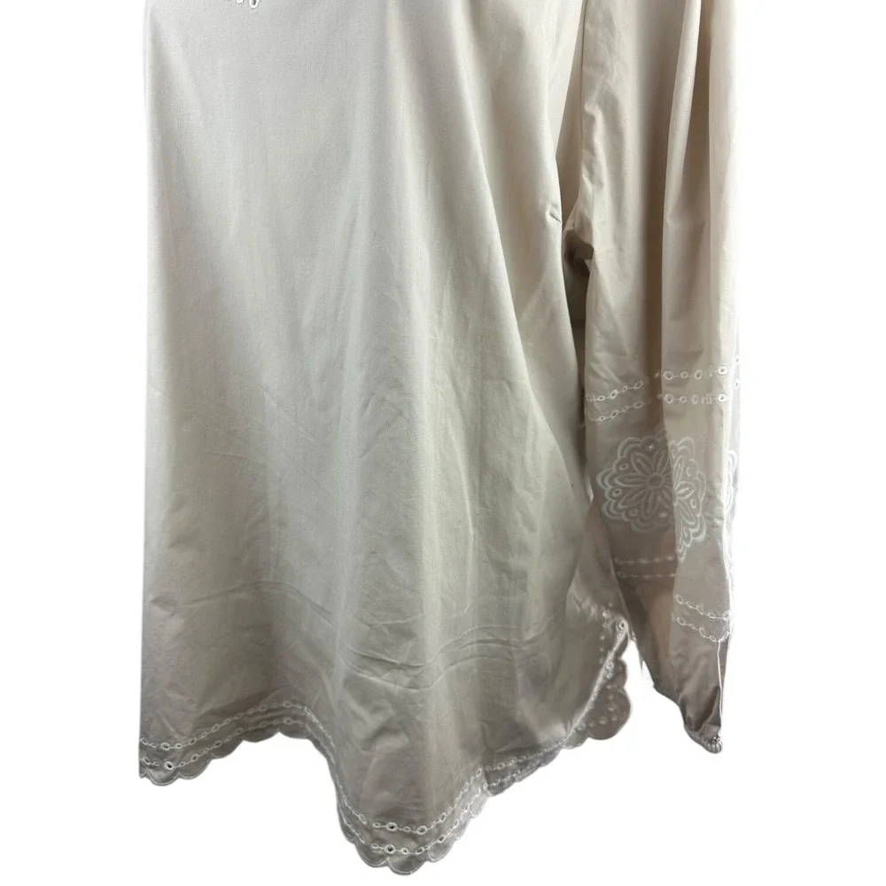Bellisima Kim Gravel Daisy Days Of Summer Boutique Top Eyelet Plus Size 4X - Picture 6 of 16